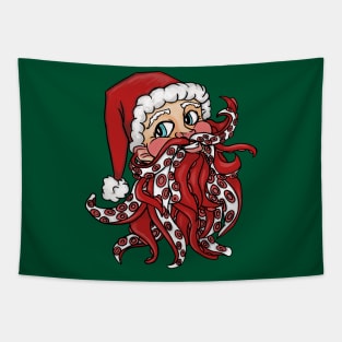 Tentacle Santa Tapestry