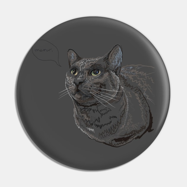 Meow Pin by ericamhf86