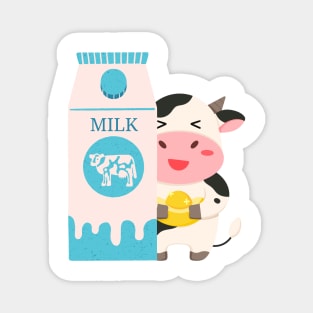 cute smile cow Magnet