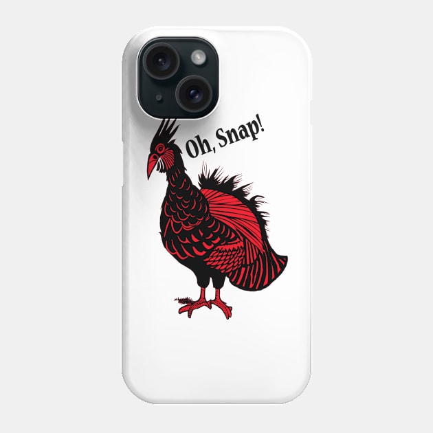 oh snap funny Thanksgiving day 2022 Phone Case by CartWord Design