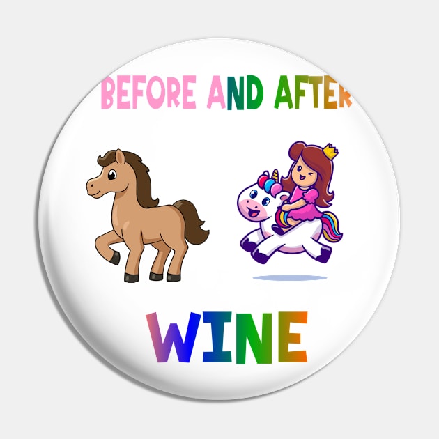 Before and after wine Pin by A Zee Marketing