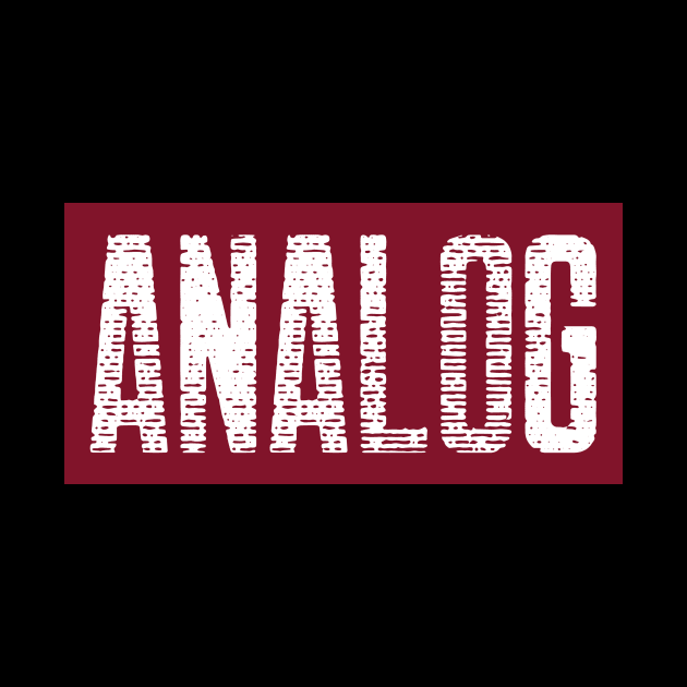 Analog Distressed Banner by Analog Designs