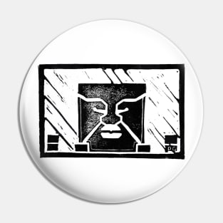 G1 Windscreen Sticker Face Pin