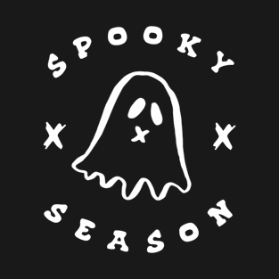 Spooky season cute ghost T-Shirt