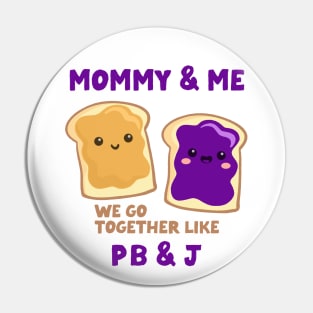 pbj mommy & me (grape) Pin