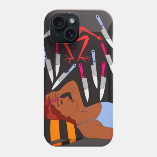 Nine of Weapons Phone Case