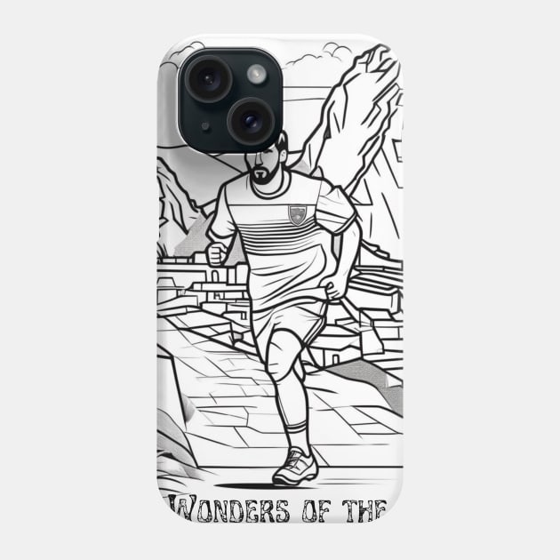 Messi Machu Picchu World Wonder Special Edition Phone Case by The GOAT Store