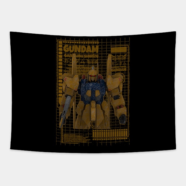 MSN 00100 Hyaku Shiki Hyaku Shiki Tapestry TeePublic