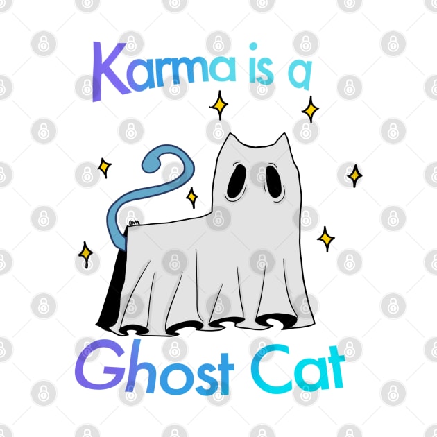 Karma Is A Ghost Cat by Art_by_Devs