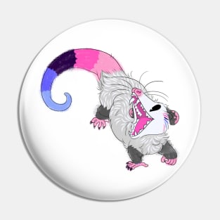 Omnisexual Opossum! Pin