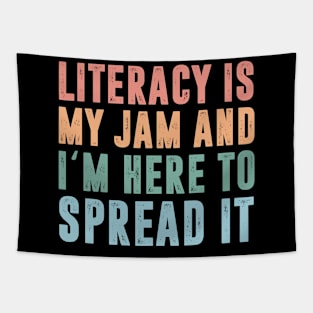 Literacy Is My Jam And I'm Here To Spread Literacy Teacher Life Tapestry