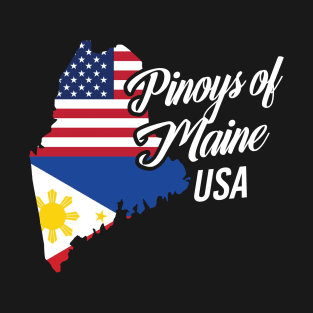 Filipinos of Maine Design for Proud Fil-Ams T-Shirt