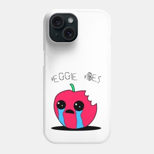 Crying apple vegie vies Phone Case