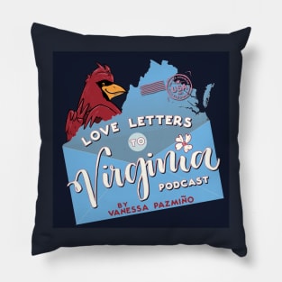 Love Letters to Virginia Podcast Pillow