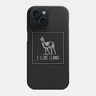 I Llike Llamas Phone Case