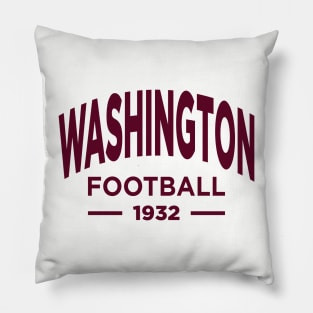 Washington Commanders Football Pillow