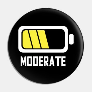 MODERATE - Lvl 4 - Battery series - Tired level - E3b Pin