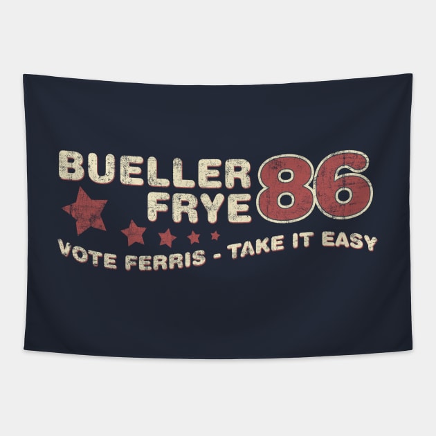 Vote Bueller Tapestry by robotrobotROBOT