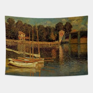 Monet Claude The Railway Bridge Tapestry