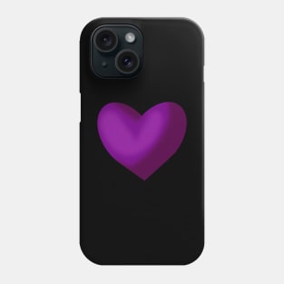 Purple Heart Phone Case