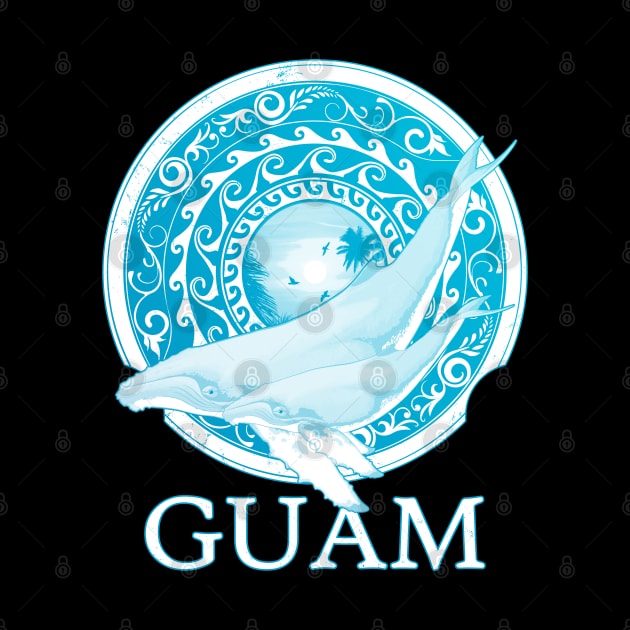 Humpback Whales Guam by NicGrayTees