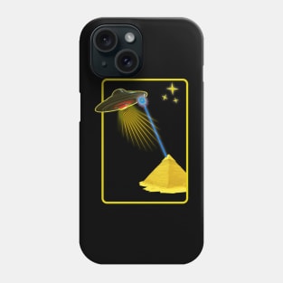 UFO Pyramid battle Phone Case