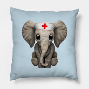 Cute Baby Elephant Nurse Pillow