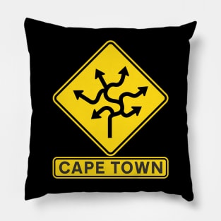 Cape Town Roads Pillow