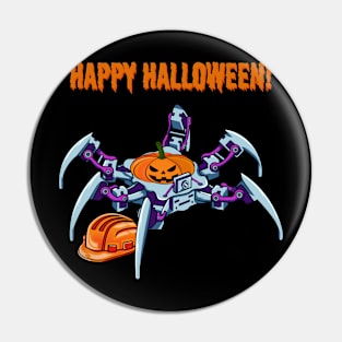 Robot Spider #1 Halloween Edition Pin