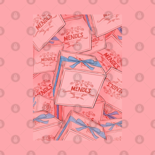 Mendl's Cake Boxes by meganamey