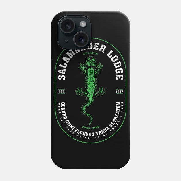 Salamander Lodge (Worn) [Rx-Tp] Phone Case by Roufxis