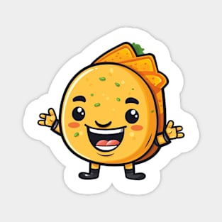 kawaii Taco cehees T-Shirt cute potatofood funny Magnet