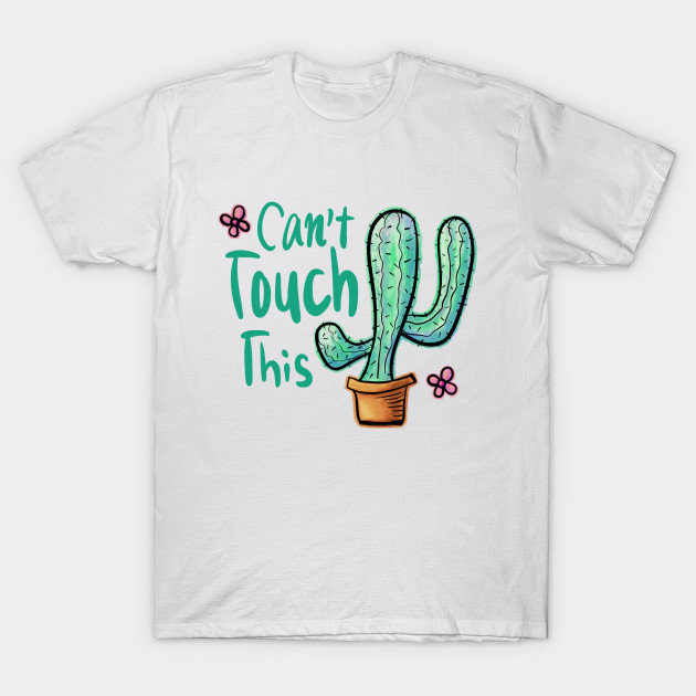 Can T Touch This Cactus Fun Watercolor Painting Cactus T