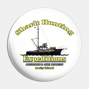 Shark Hunting Expeditions Pin