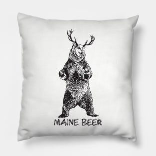 Wicked Decent Maine BEER Pillow