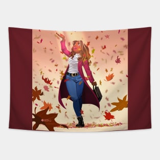 Falling leaves Tapestry