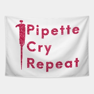 Pipette Cry Repeat PCR Tapestry