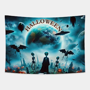 Halloween Night Tapestry