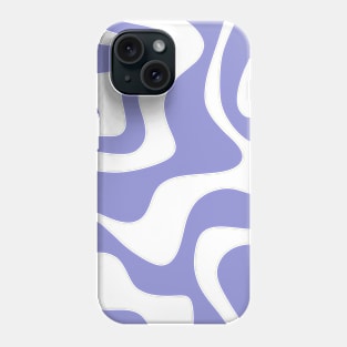 liquid pattern - purple Phone Case