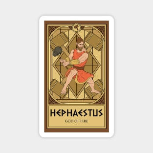 Hephaestus Tarot Card Magnet