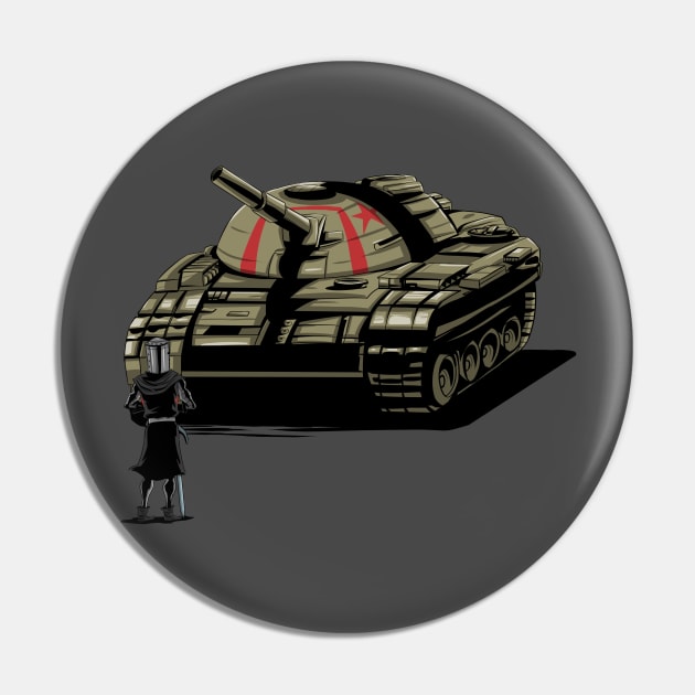 Tank Knight Pin by Zascanauta