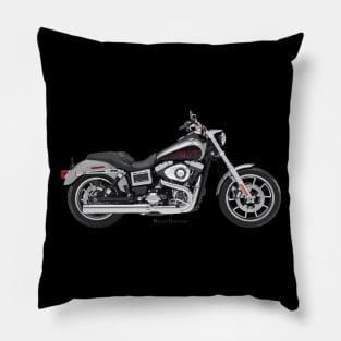 Harley-Davidson Dyna Low Rider silver, s Pillow