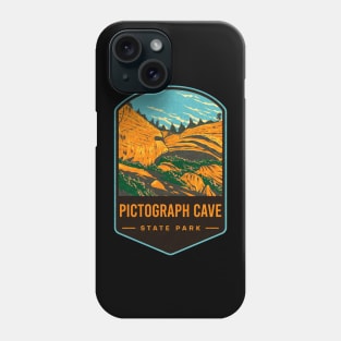 Pictograph Cave State Park Phone Case