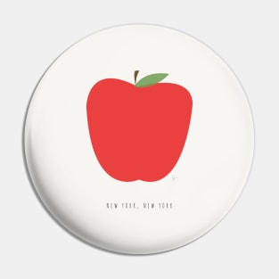 New York City, NYC Apple Pin