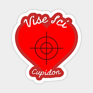 Aim Here Cupid Magnet