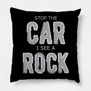 Geologist - Stop the car I see a rock Pillow