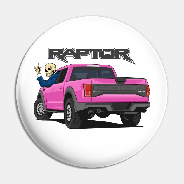 Truck ranger raptor f150 4x4 hand skull metal pink Pin by creative.z