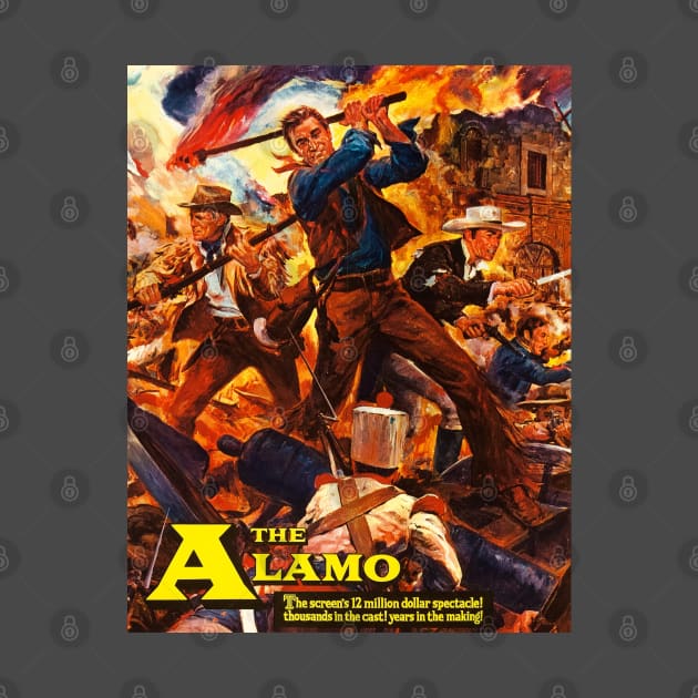 The Alamo (1960) Poster by MovieFunTime