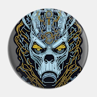 Techno Apes S03 D67 Pin