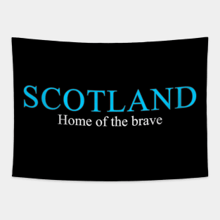 Scotland Home of the Brave Tapestry